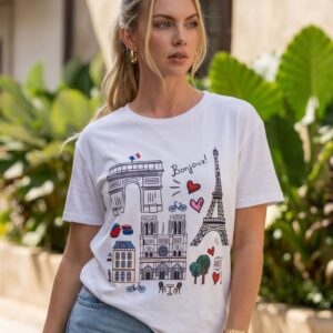 Camiseta Bonjour