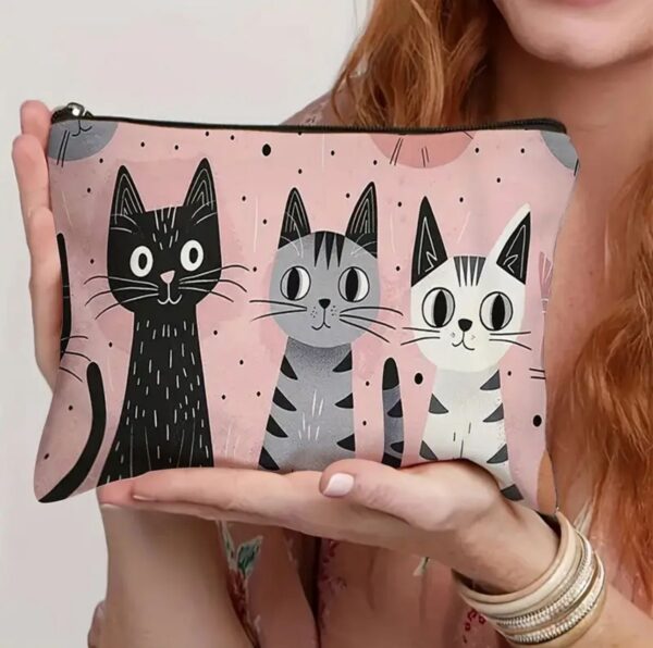 Porta Cosméticos Gatitos Rosita